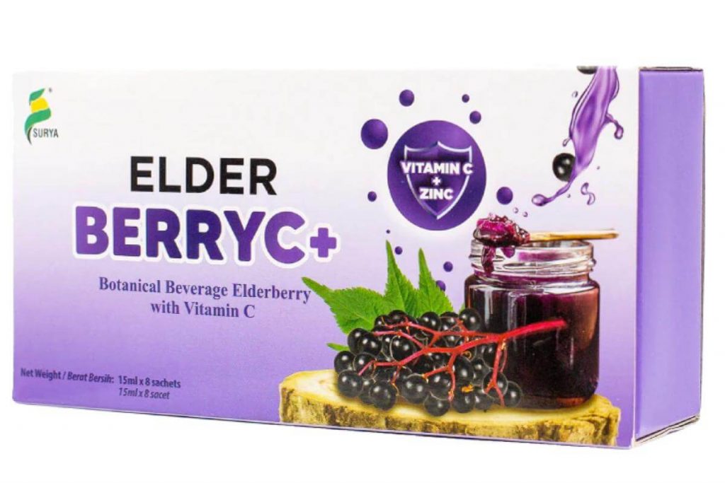 Top 10 Best Vitamin C Drinks in Malaysia 2025 8 Surya Elderberry C