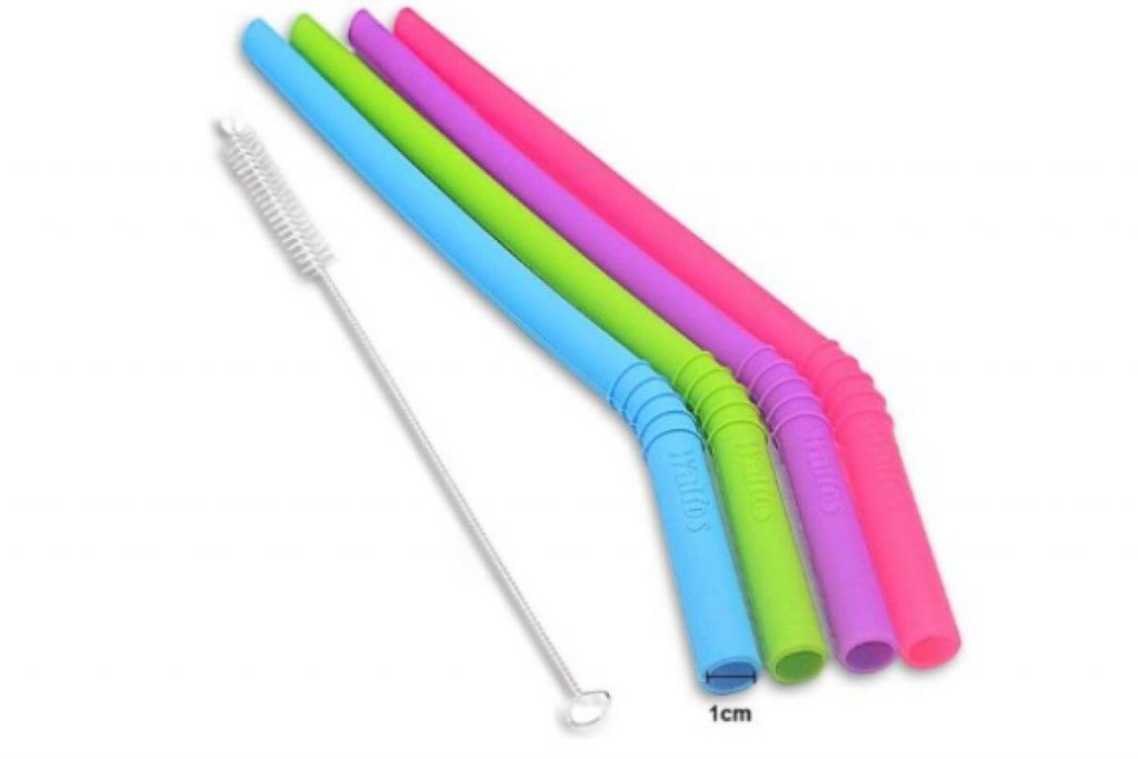 Top 10 Reusable Straw In Malaysia 2025 2 Walfos Silicone Reusable Drinking Straw