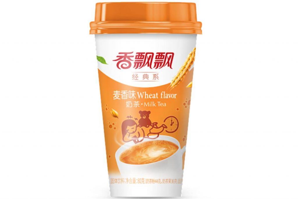 9 Minuman Jenama China Terbaik di Malaysia 2025 8 Xiang Piao Piao Milk Tea wheat flavor