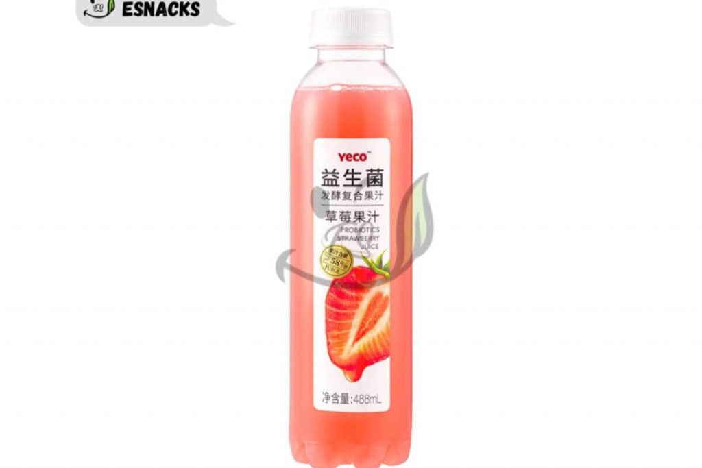 Top 10 Best Strawberry Drinks In Malaysia 2025 6 Yeco Probiotics Fruits Juice Drinks