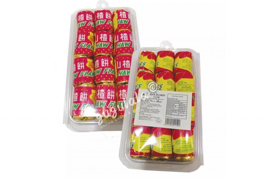 Top 10 Best Malaysian Childhood Snacks 2025 3 Haw Flakes Shan Zha