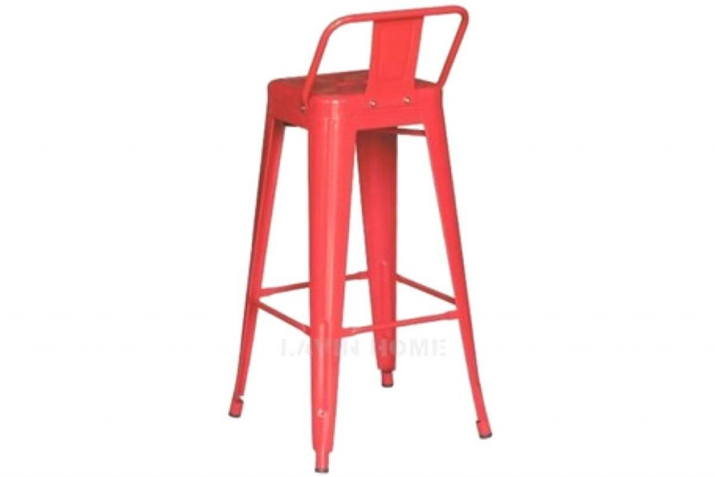 Top 10 Best Kitchen Stool In Malaysia 2025 5 Lavin Tolix Metal Barstool With Backrest
