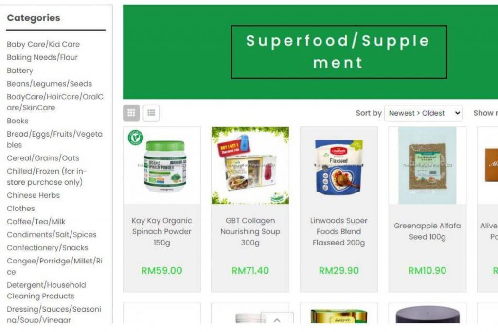 10 Kedai Online Barangan Organik di Malaysia 2025 5 The Natural Marketplace