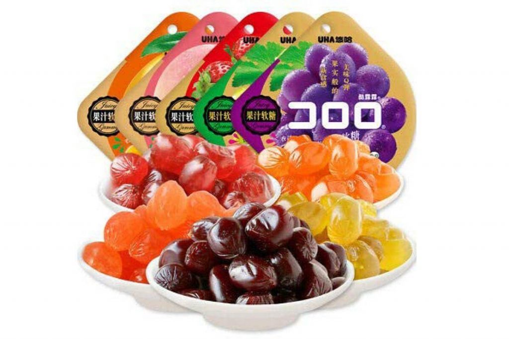 Top 10 Best Japanese Snacks in Malaysia 2025 11 Uha Fruit Juice Candy