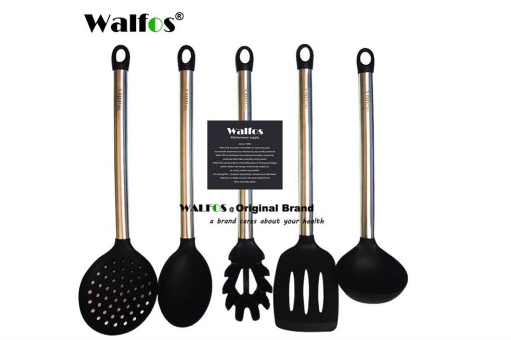 Top 10 Best Kitchen Utensil Set In Malaysia 2025 4 Walfos Silicone Cooking Utensil