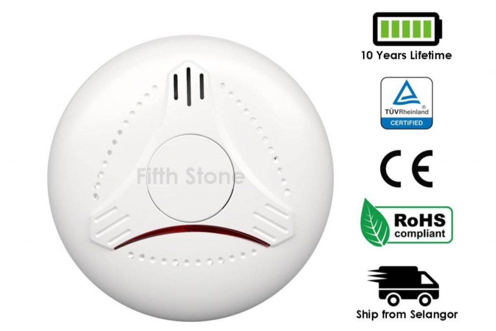 Top 10 Best Smoke Detectors in Malaysia 2025 9 Years Lithium Battery Lifetime Smoke Detector