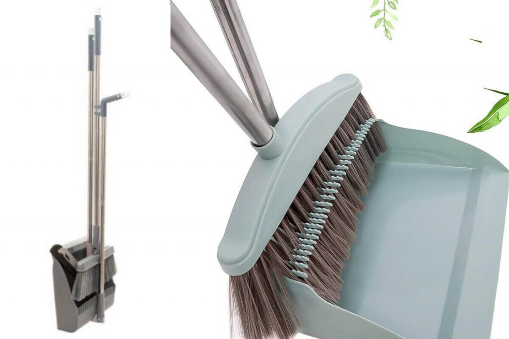 Top 8 Best Brooms In Malaysia 2025 5 in Foldable Broom Dustpan Cleaning Set Sweeper Water Wiper Water Squeegee