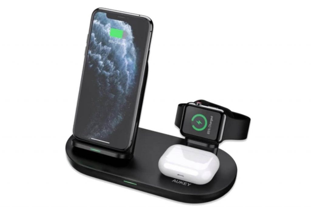 10 Wireless Charger Terbaik di Malaysia 2025 5 Aukey LC A in AirCore Wireless Charging Station