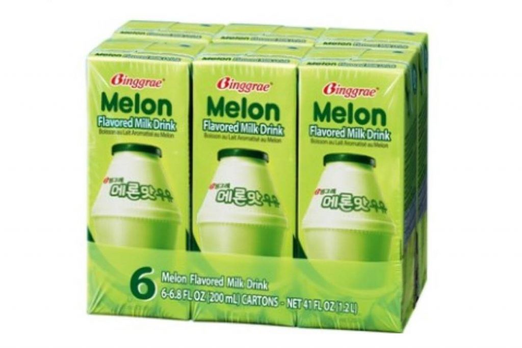 Top 10 Best Korean Snacks You Have To Try 2025 2 Binggrae Melon Flavored Milk