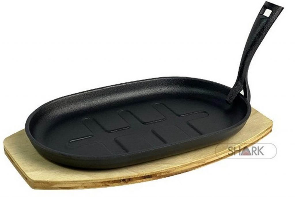10 Alat Memasak Besi Terbaik di Malaysia 2025 10 Cast Iron Hot Plate Oval