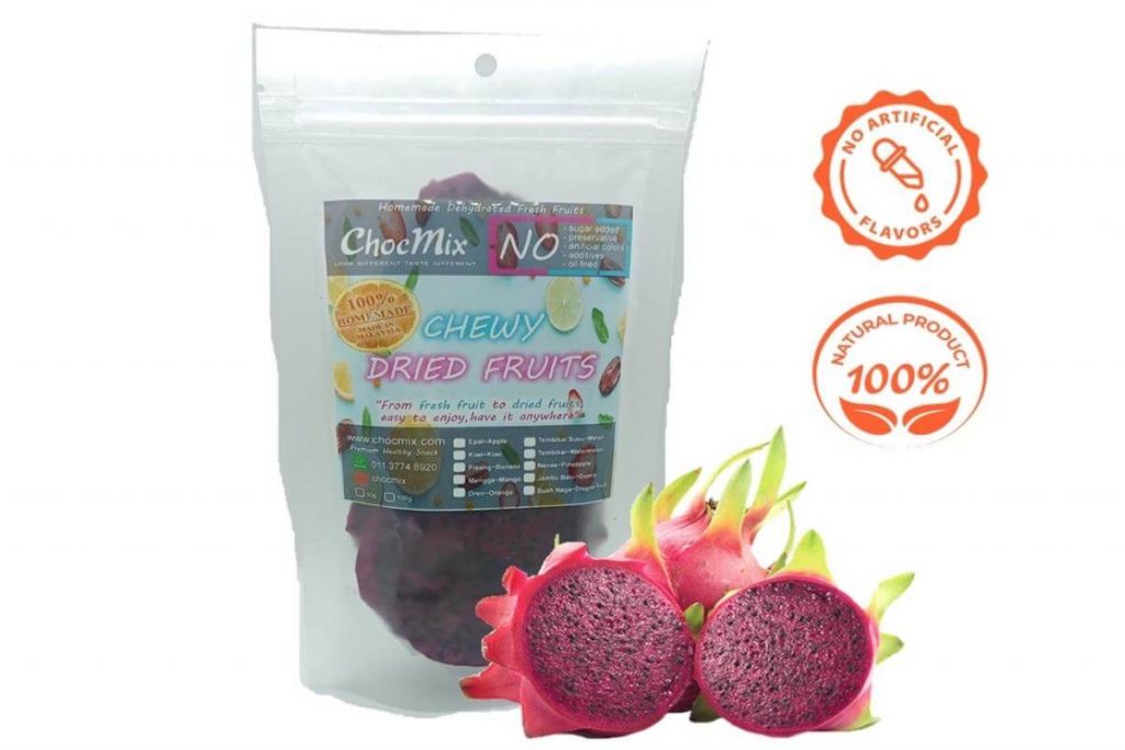 8 Snek Buah Naga Terbaik di Malaysia 2025 2 Chewy Dragon Dried Fruit