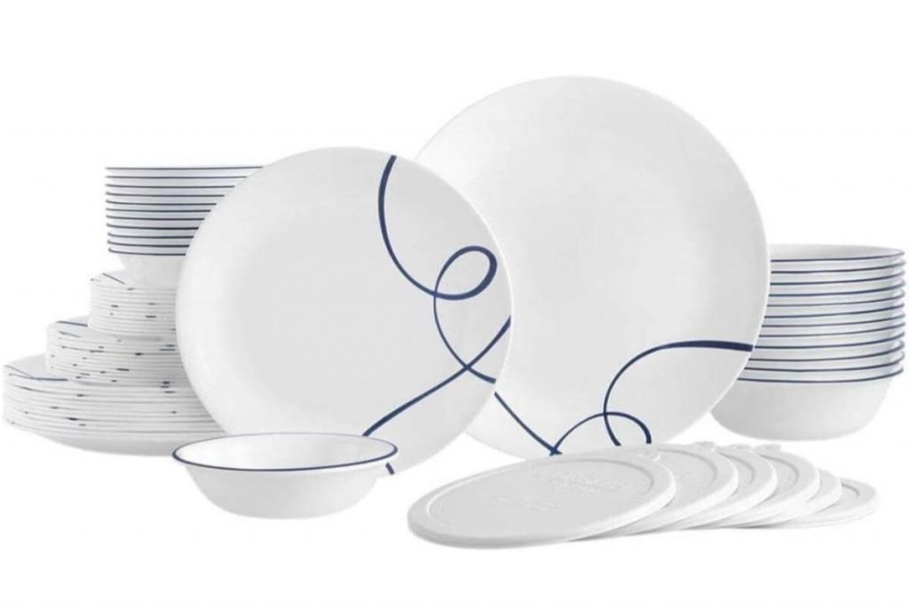 Top 10 Best Dinnerware Sets in Malaysia 2025 5 Corelle Lia pcs Dinnerware Set