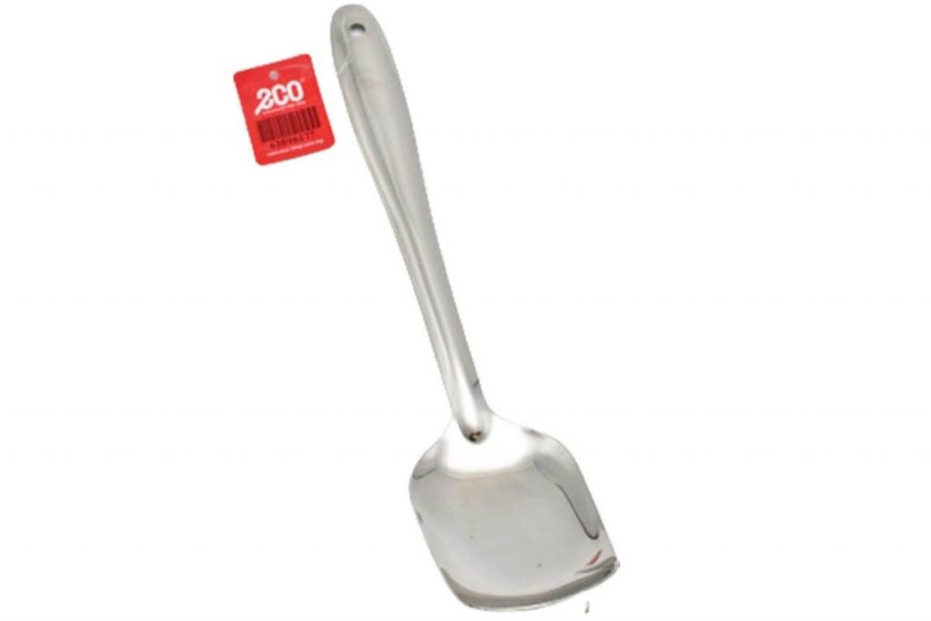 Top 10 Best Serving Spoons in Malaysia 2025 3 Eco Shop Stainless Steel Square Serving Spoon