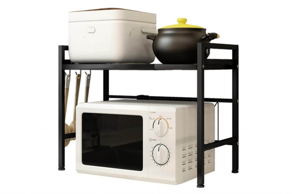 Top 10 Kitchen Organizers in Malaysia 2025 4 Expandable Microwave Oven Rack