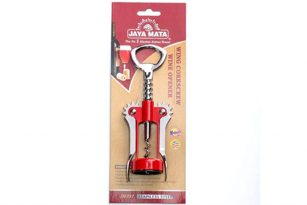 Top 10 Corkscrews in Malaysia 2025 4 JAYA MATA Red Wing Corkscrew Wine Opener