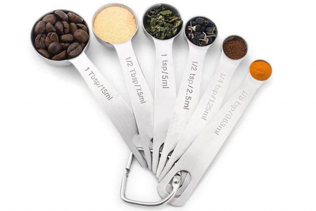 Top 10 Measuring Spoons in Malaysia 2025 11 KONCO Stainless Steel Measuring Spoons