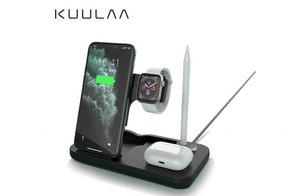 10 Wireless Charger Terbaik di Malaysia 2025 7 KUULAA in W Qi Wireless Charger