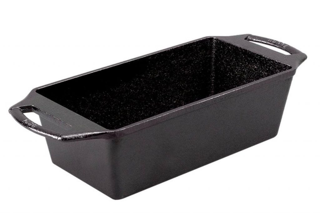 10 Alat Memasak Besi Terbaik di Malaysia 2025 6 LODGE Cast Iron Bread Loaf Pan
