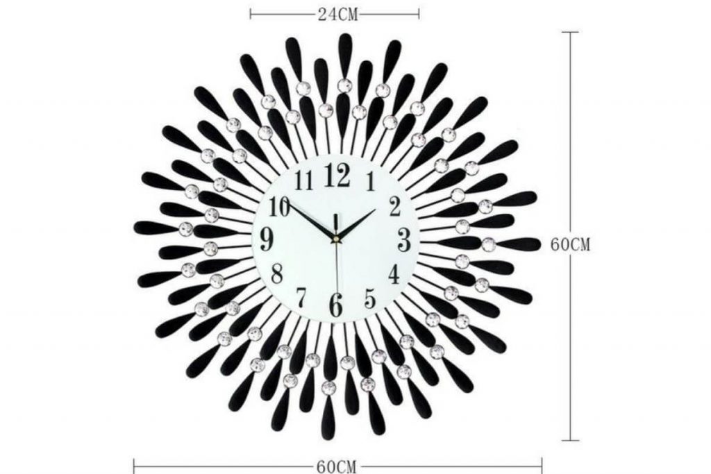 Top 10 Best Wall Clocks in Malaysia 2025 7 LUXURY Iron Wall Clock