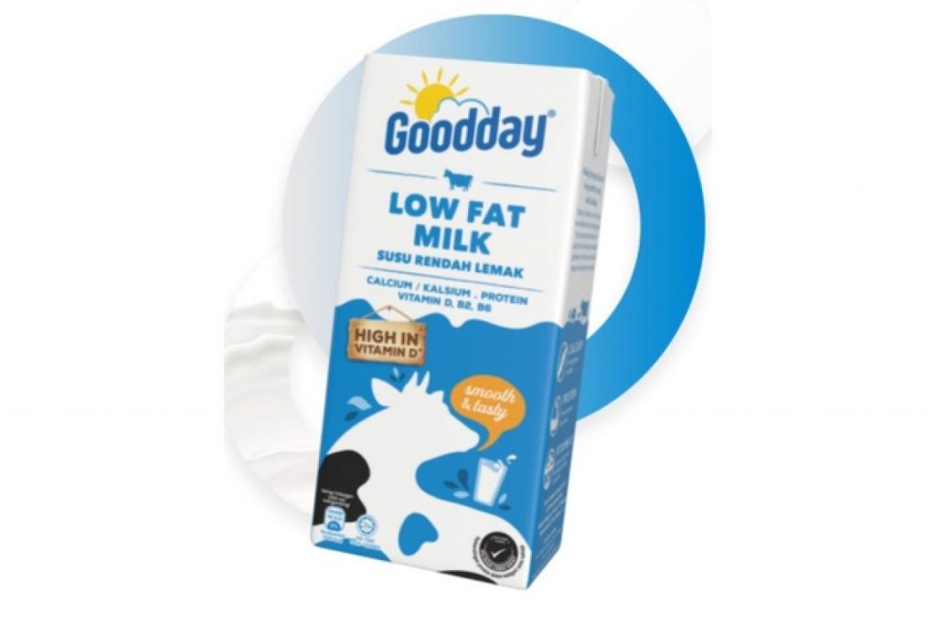 Top 10 Best Healthy Drinks in Malaysia 2026 4 Low fat milk Goodday UHT Low Fat Milk