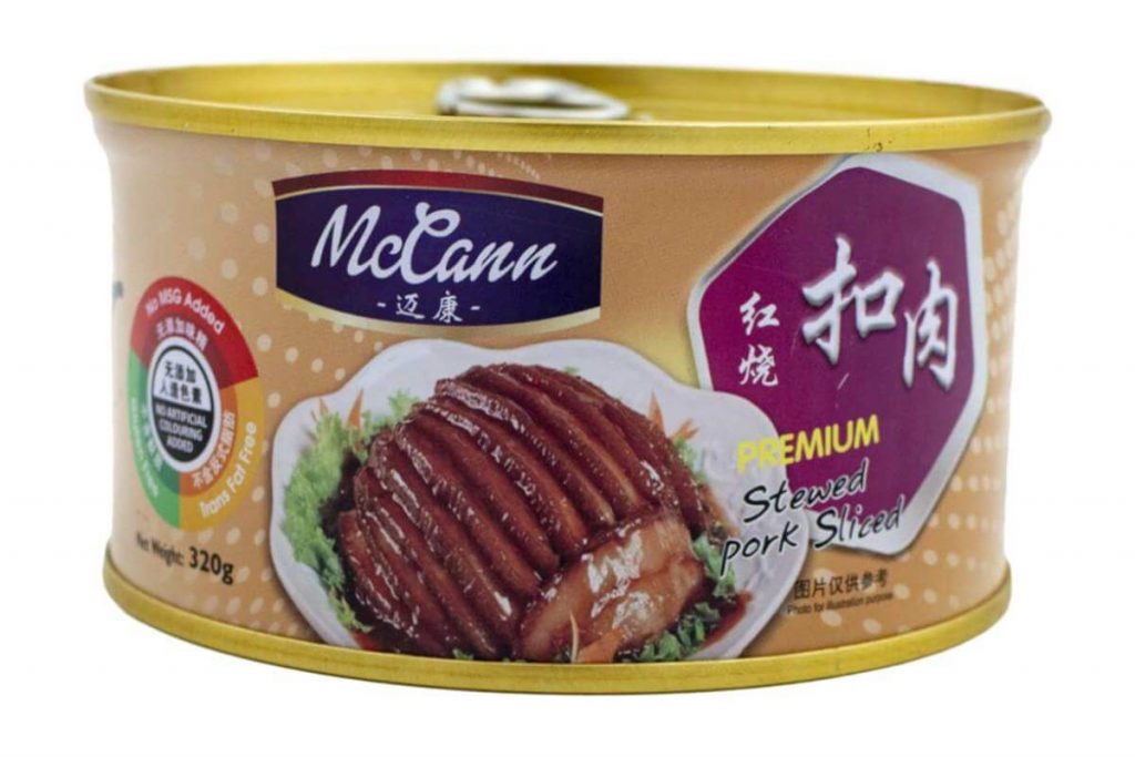 8 Rebusan Kepingan Daging Babi di Dalam Tin Terbaik di Malaysia 2025 4 Mc Cann Stewed pork