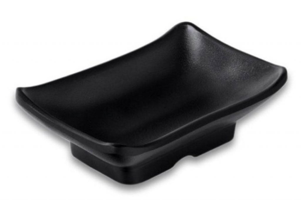 Top 10 Best Sauce Dishes In Malaysia 2025 3 Melamine Matt Collection Oblong Sauce Dish Black inch LJP