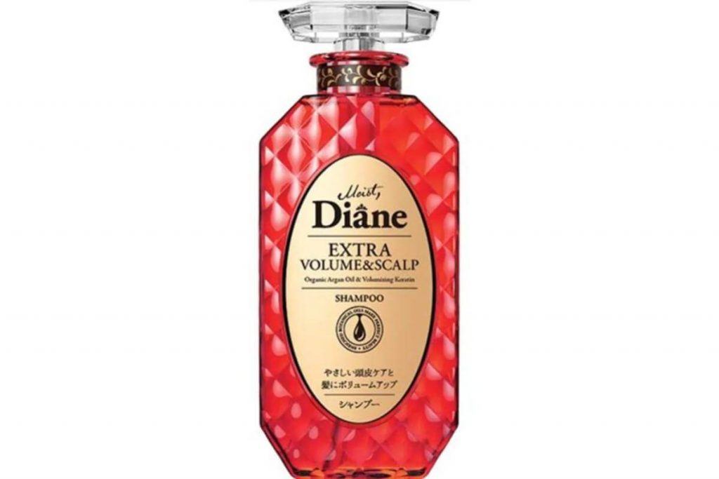 8 Syampu Bebas-Sulfat Terbaik di Malaysia 2025 2 Moist Diane Perfect Beauty Extra Volume Scalp Shampoo