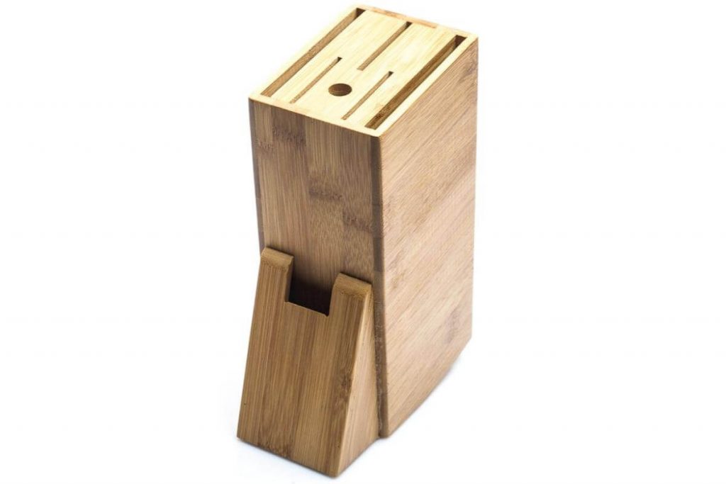 Top 10 Best Knife Holder in Malaysia 2025 2 Mr. DIY Bamboo Knife Holder