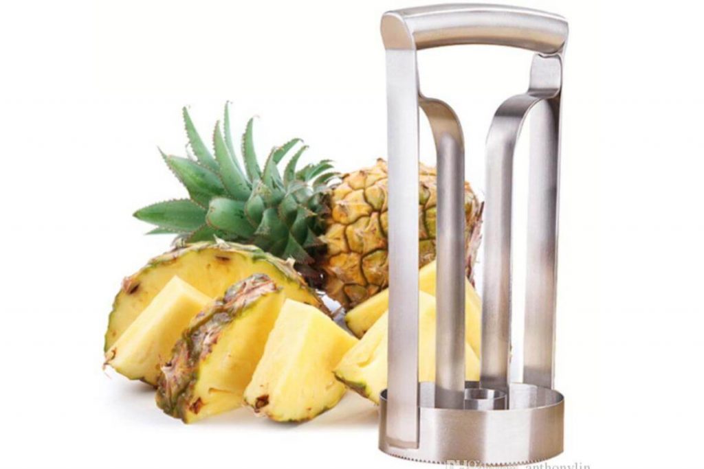 Top 8 Best Pineapple Corers in Malaysia 2025 7 New Style Stainless Steel Fruit Pineapple Slicer Peeler Cutter