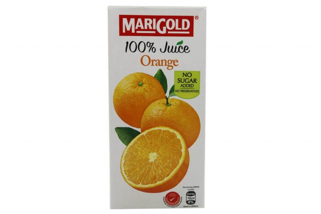 Top 10 Best Healthy Drinks in Malaysia 2026 6 Orange Juice Marigold UHT Juice Orange