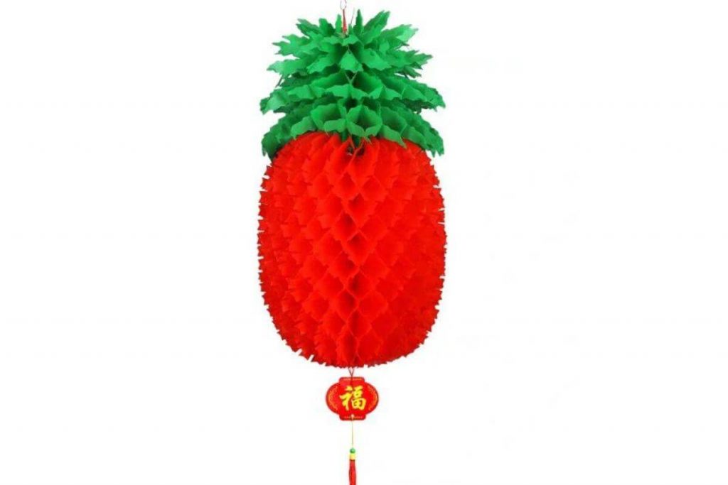 Top 10 Best CNY Decoration in Malaysia 2025 7 Pineapple Ball Lantern