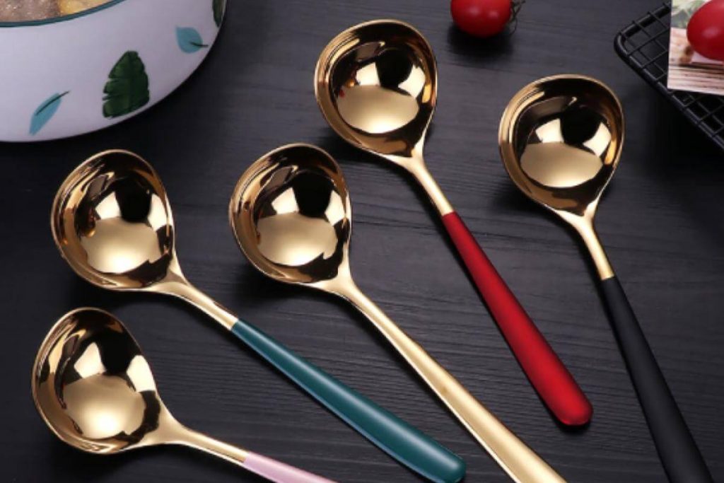 Top 10 Best Serving Spoons in Malaysia 2025 10 Stainless Steel Coloured Serving Spoons