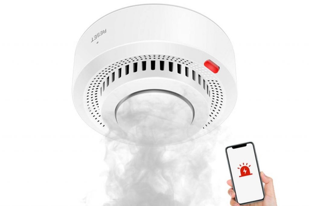 Top 10 Best Smoke Detectors in Malaysia 2025 6 TUYA WIFI Wireless Standalone Fire Smoke Alarm Detector