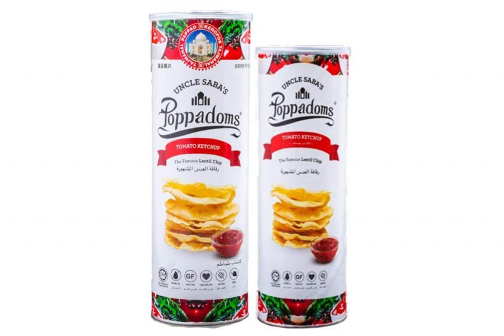 Top 10 Best Tomato Snacks in Malaysia 2025 6 Uncle Sabas Poppadom Tomato Ketchup