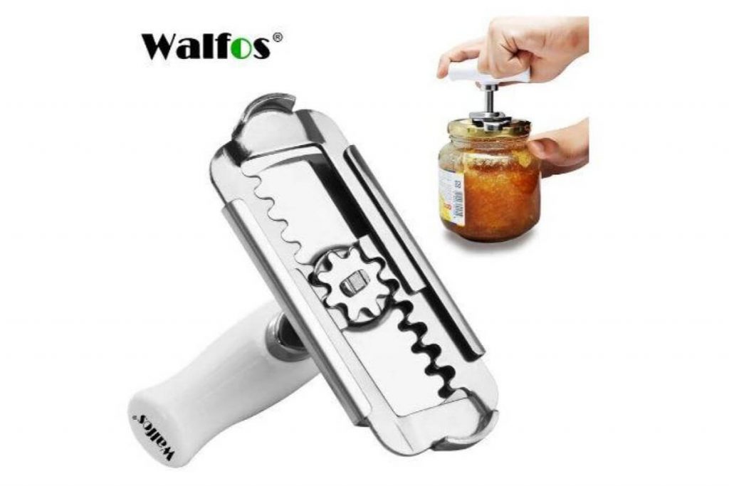 Top 9 Best Can Opener in Malaysia 2025 8 WALFOS Stainless Steel Adjustable Can Jar Bottle Opener