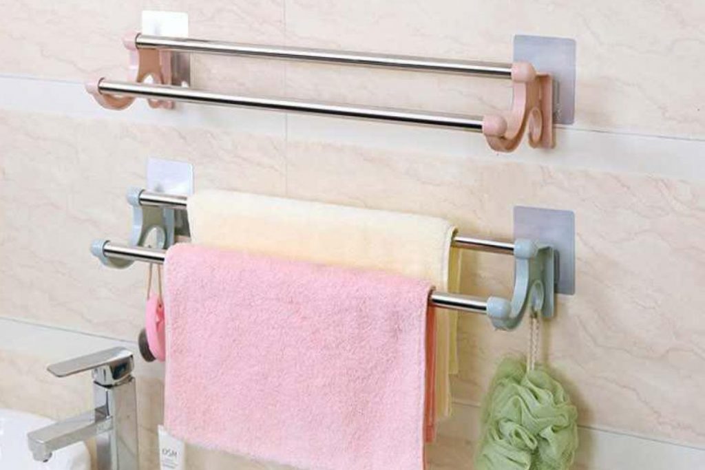 Top 10 Best Towel Hangers in Malaysia 2025 8 Layer Adhesive Bathroom Towel Holder