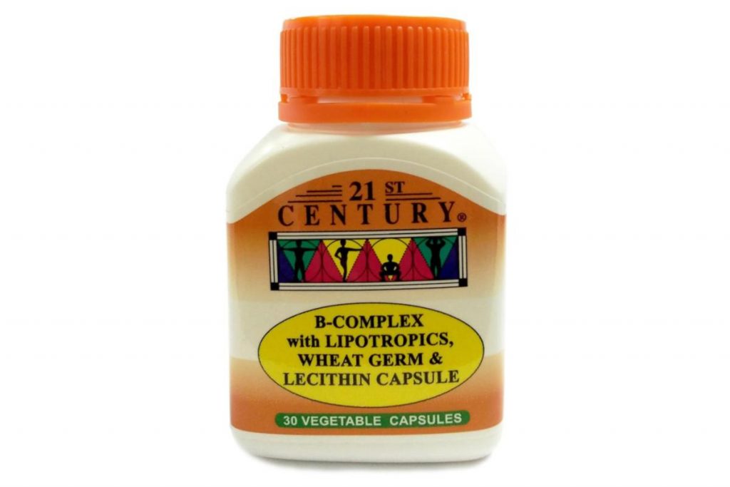Top 10 Best Vitamin B Complex Supplements in Malaysia 2025 5 st Century B complex With Lipotropics Wheat Germ Lecithin Capsule