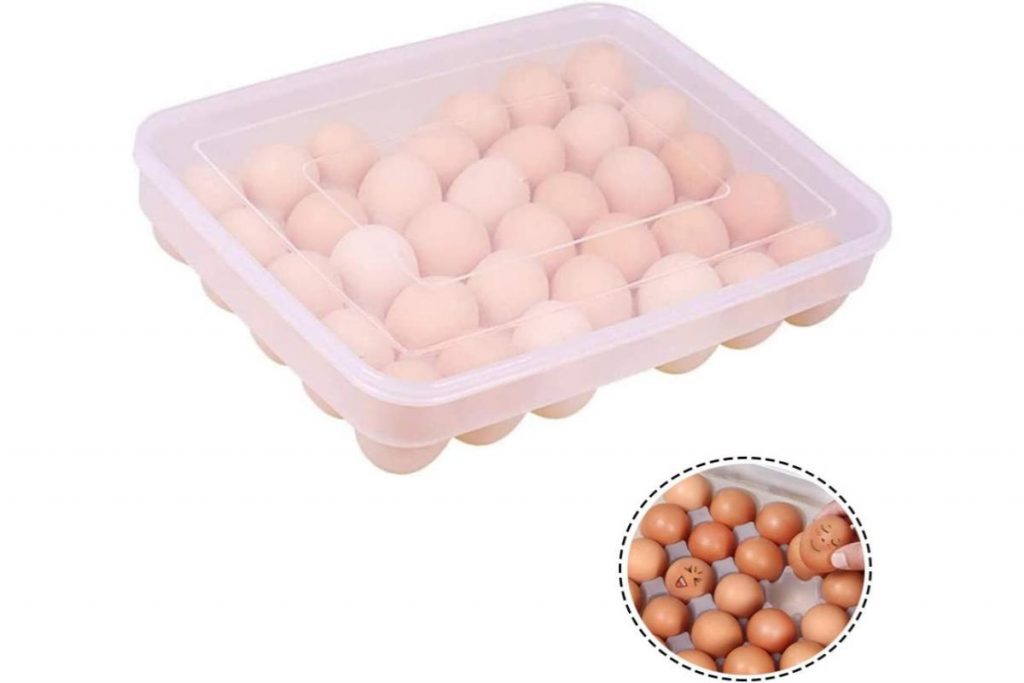 Top 10 Best Egg Storage Containers in Malaysia 2025 3 Grid Egg Storage Box