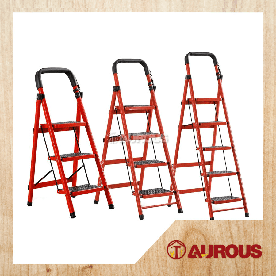 Top 10 Best Ladder Brands in Malaysia 2025 5 Aurous HOUSEHOLD INDOOR FOLDING Ladder