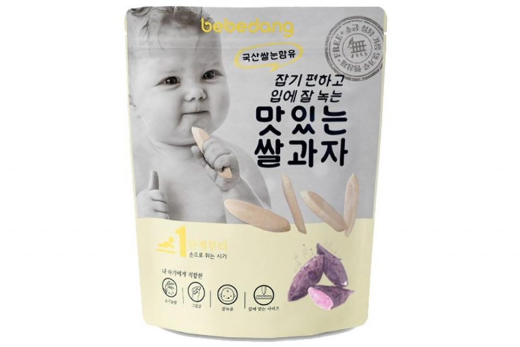 10 Makanan Bayi Terbaik di Malaysia 2025 5 Bebedang Organic Puffed Rice Snack