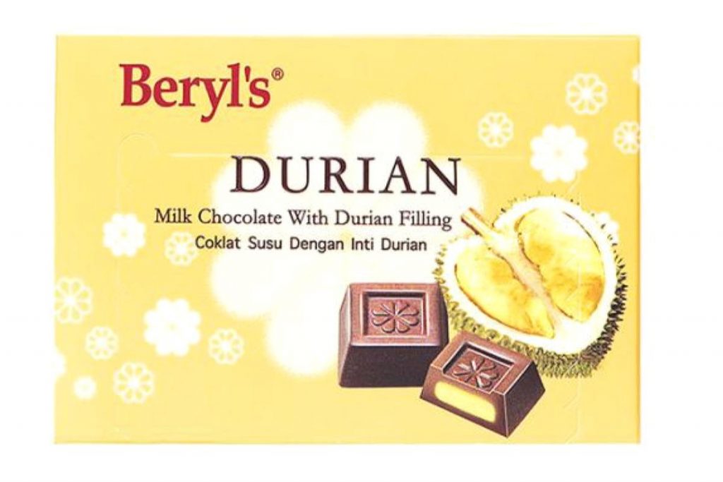 9 Snek Durian Terbaik di Malaysia 2025 8 Beryls Durian Milk Chocolate