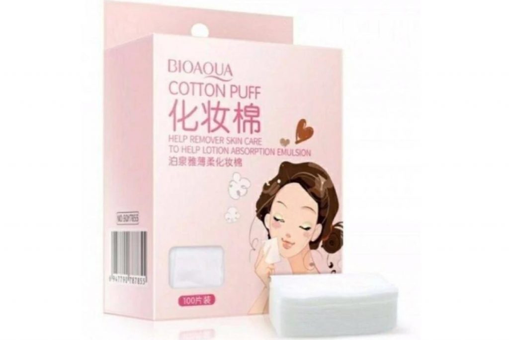 Top 10 Best Cotton Puff in Malaysia 2025 5 Bioaqua Facial Cotton Puff