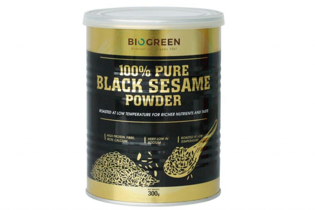 Top 10 Best Black Sesame Powder in Malaysia 2025 5 Biogreen Black Sesame Powder
