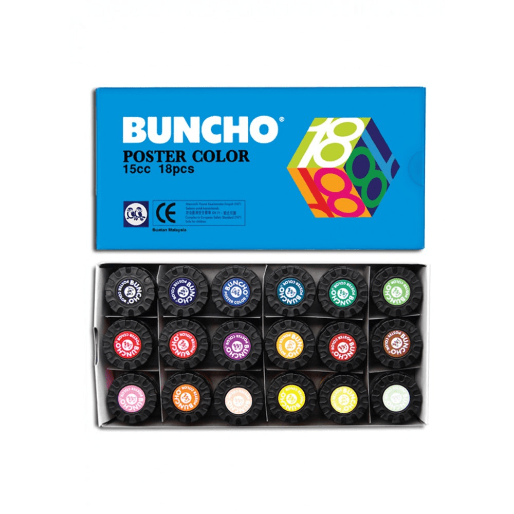 Top 8 Best Watercolor Brands In Malaysia 2025 6 Buncho Poster Color