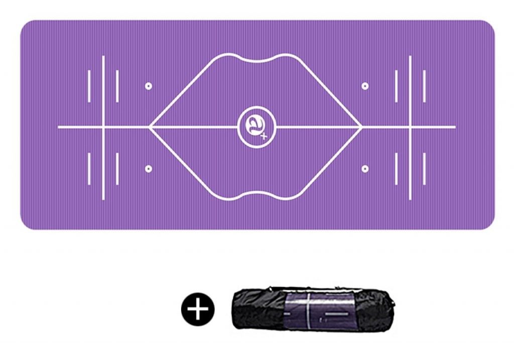 <strong>10 Tikar Yoga Terbaik di Malaysia 2025</strong> 2 CAMEL Position Line Yoga Mat