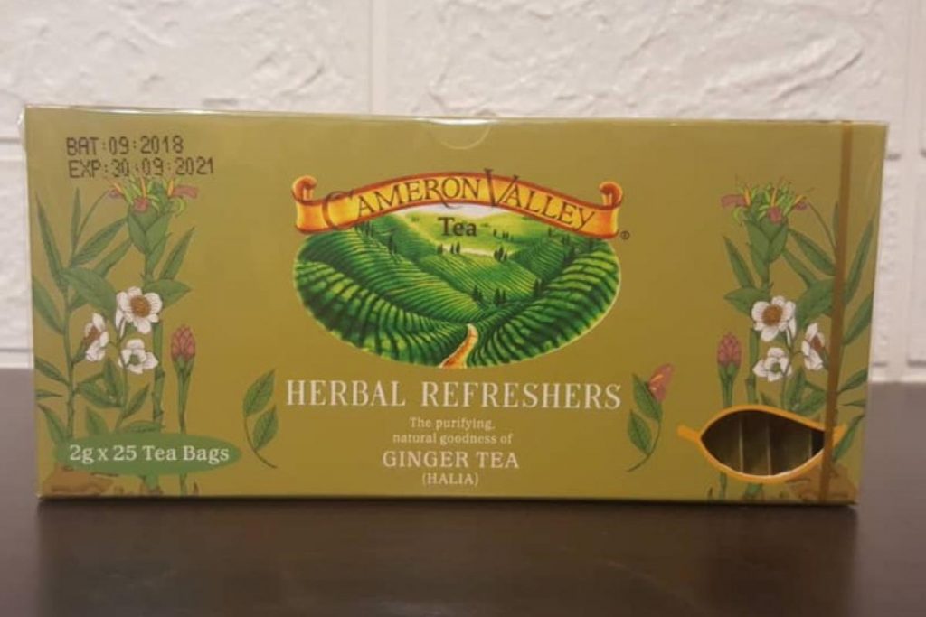 10 Teh Halia Terbaik di Malaysia 2025 11 Cameron Valley Ginger Tea