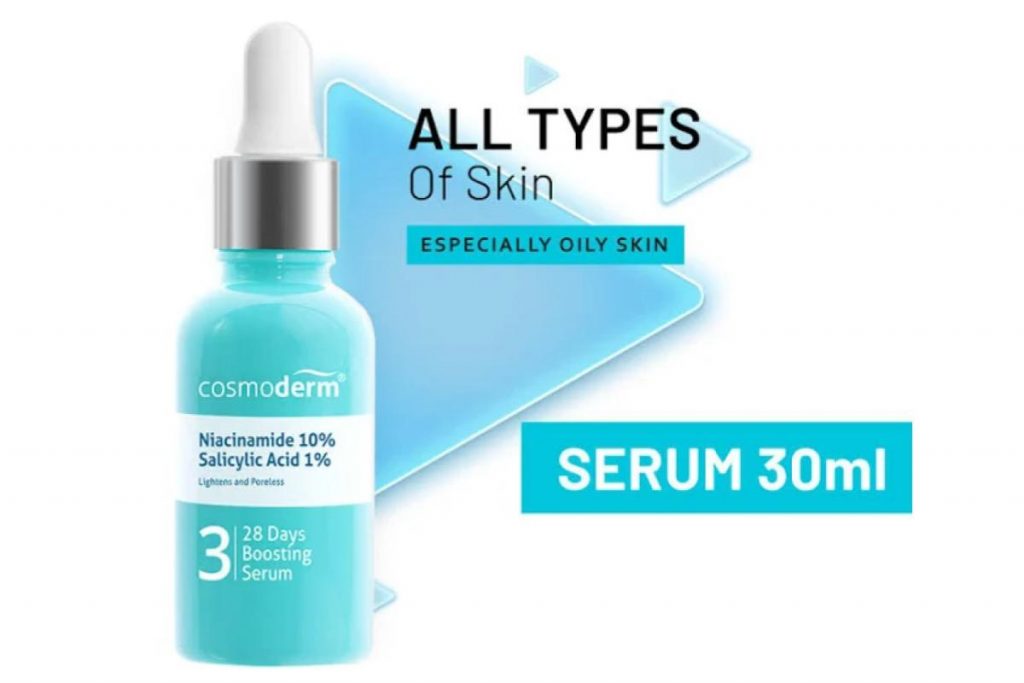 Top 10 Best Salicylic Acid Serums in Malaysia 2025 5 Cosmoderm Niacinamide Salicylic Acid Serum