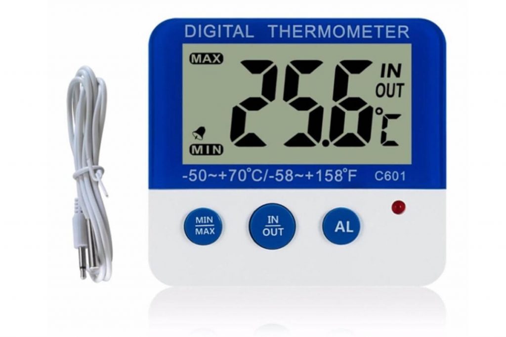 Top 10 Best Refrigerator Thermometers in Malaysia 2025 3 Digital In Outdoor Alarm Thermometer