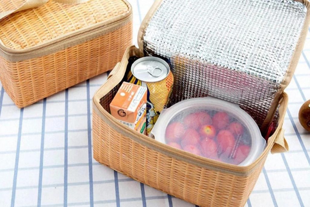 Top 8 Best Picnic Baskets in Malaysia 2025 7 Domybestshop Portable Wicker Rattan