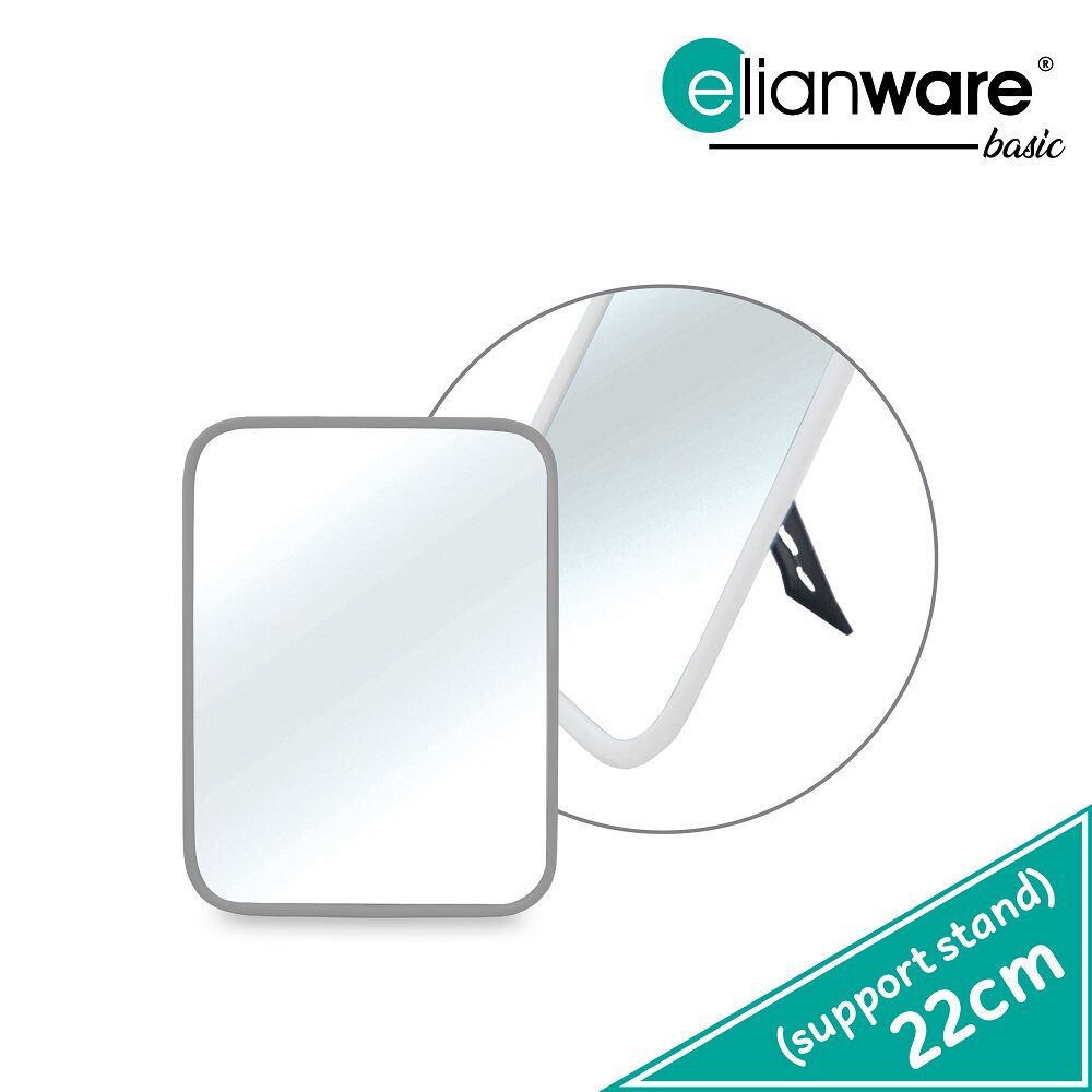 <strong>8 Cermin Bilik Mandi Terbaik Malaysia 2025</strong> 6 ELIANWARE Bathroom Mirror With Hook
